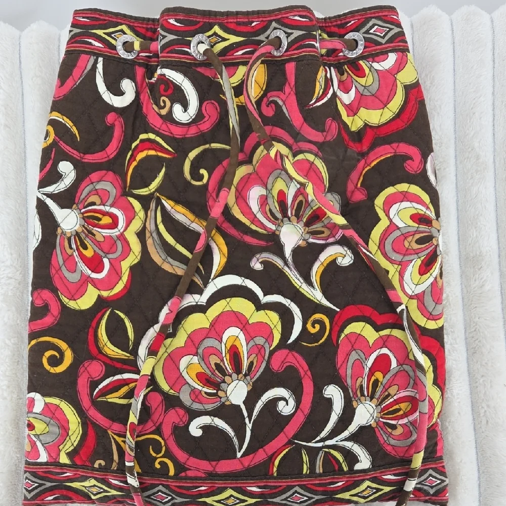 Vera Bradley Multicolor Quilted Backpack
